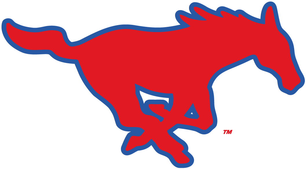 Southern Methodist Mustangs 2008-Pres Primary Logo diy DTF decal sticker